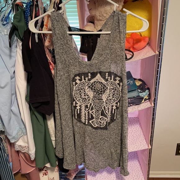 Rue 21 open back tank top size M - Picture 2 of 4